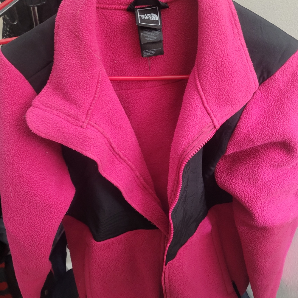 Women's Pink and Black Jacket